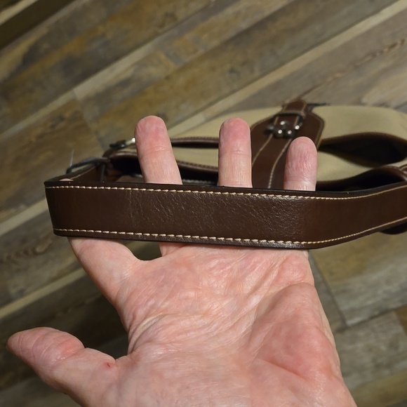 Etienne Aigner EUC Linen Canvas Medium Purse - Picture 5 of 12